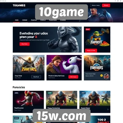 Análise do design e usabilidade do site 10game